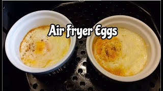 Air Fryer Eggs | Air Fried Eggs | How to cook Eggs in the Air Fryer