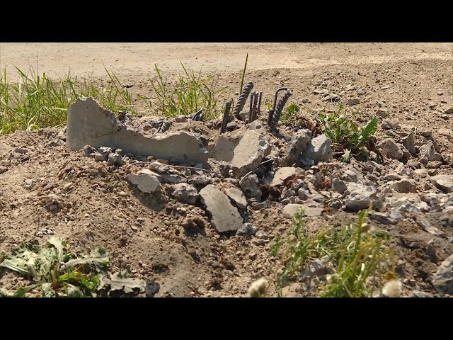 На один столб меньше