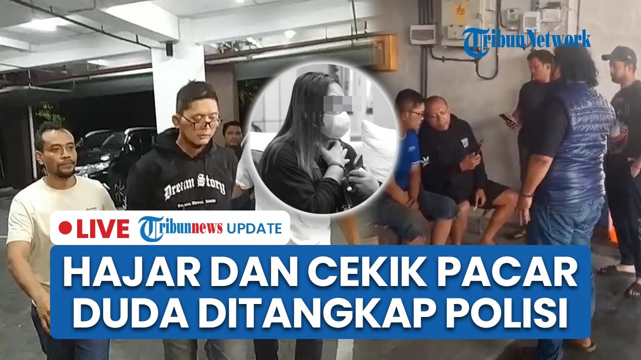 LIVE: Kabur seusai Viral Hajar dan Cekik Pacar, Duda Pelaku Penganiayaan Ditangkap Polda Jatim