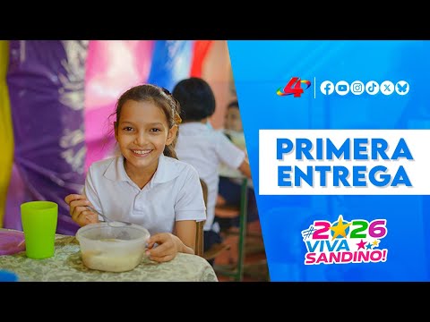 Rivas: reciben primera entrega de Merienda Escolar para el ciclo 2026 🎒