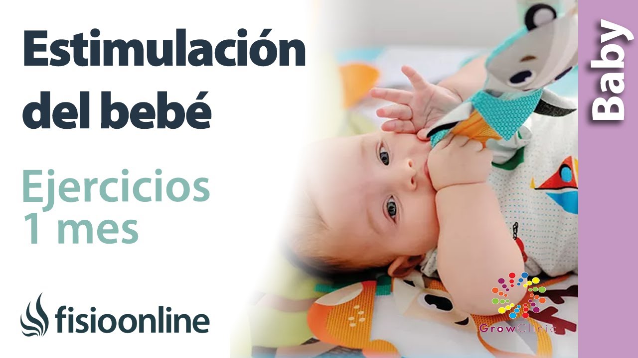 5 ejercicios para ESTIMULAR A MI BEBÉ el primer mes