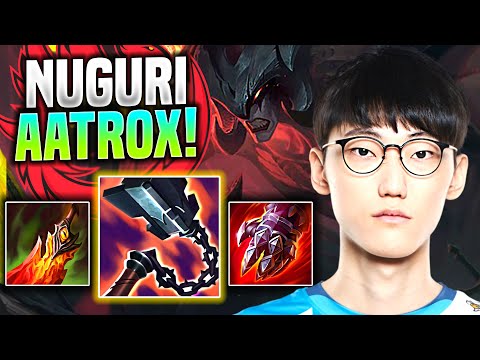 NUGURI PERFECT GAME WITH AATROX! - FPX Nuguri Plays Aatrox Top vs Fiora! | Season 11