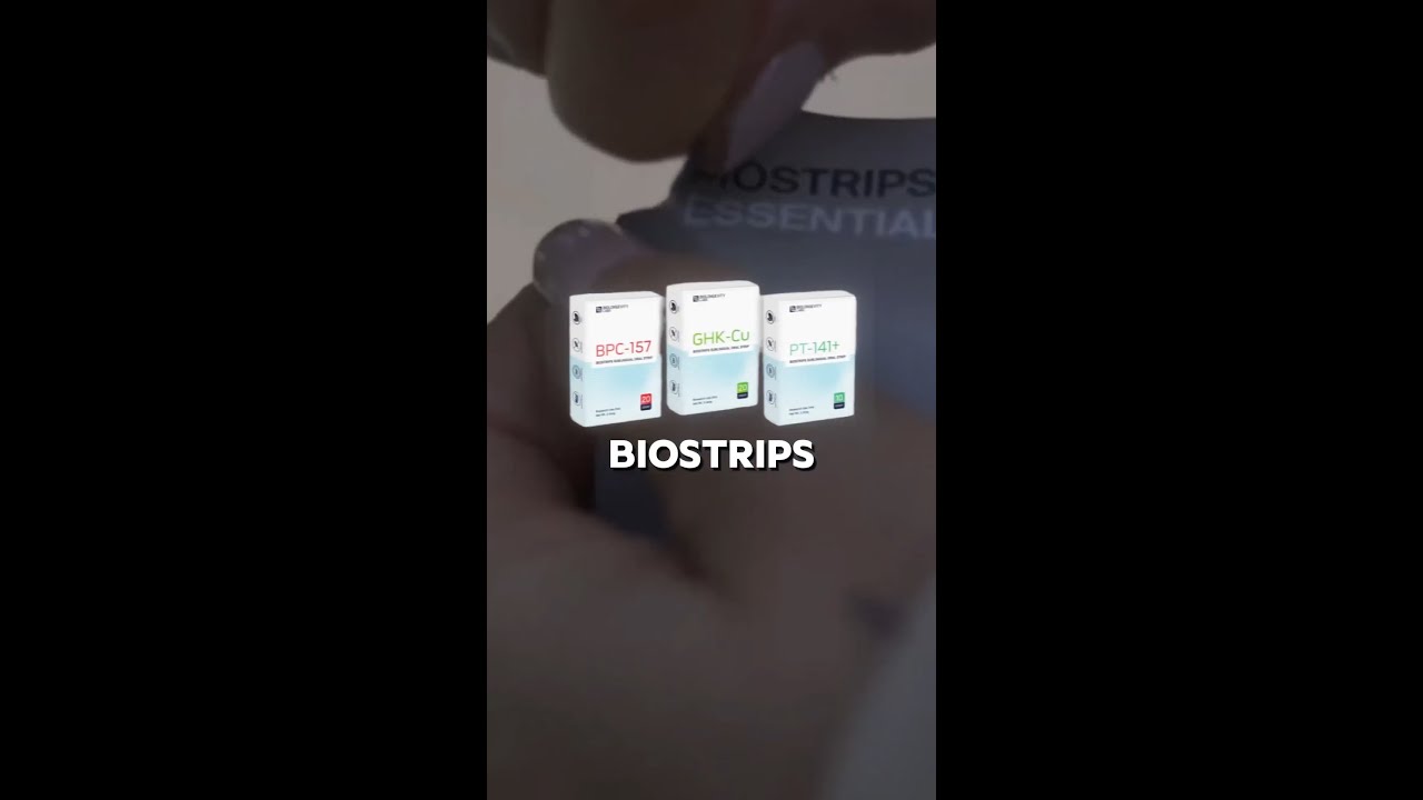 Peptide strips are a revolutionary new way to take peptides!
