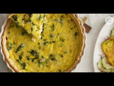 Vegetarian Quiche Recipe by LaTonya Yvette | MilkLife & Food52