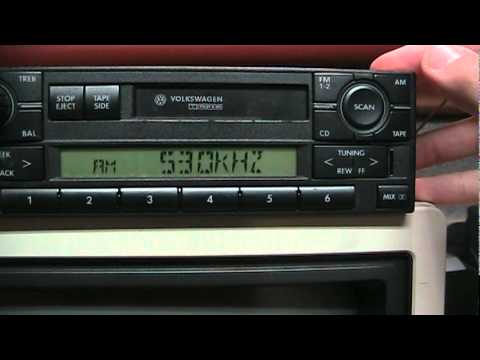 vw gamma radio code calculator