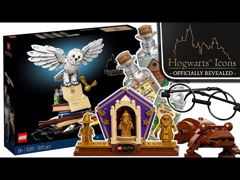 LEGO Harry Potter Hogwarts Icons Collection OFFICIALLY Revealed