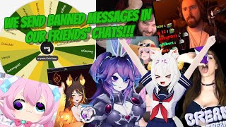 We send banned messages to our friends chats /w Chibi, Crelly, Sinder and many more