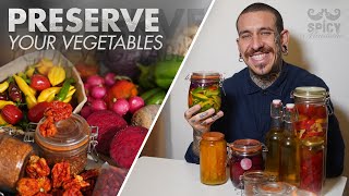 How to Store and Preserve Vegetables for a long Time