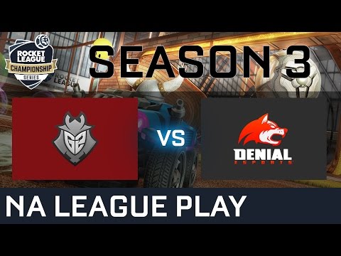 G2 Esports vs Denial Esports NA League Play - RLCS S3