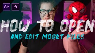 HOW TO OPEN & EDIT MOTION GRAPHICS TEMPLATES
