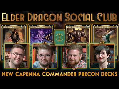 New Capenna Precon Decks || Elder Dragon Social Club - Commander Gameplay