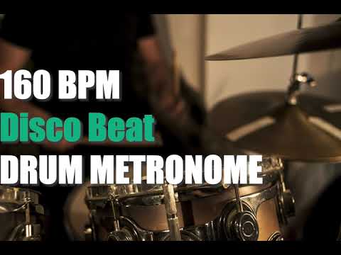 Disco Beat Drum Metronome Loop - 160 BPM
