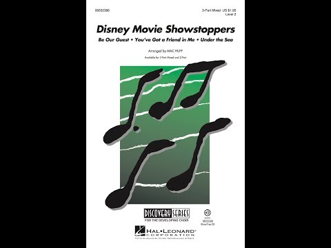 Disney Movie Showstoppers (3-Part Mixed Choir) - Arranged by Mac Huff