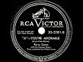 1949 HITS ARCHIVE: ‘A’ You’re Adorable - Perry Como (a #1 record)