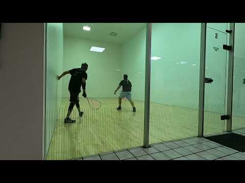 Long Racquetball Rally