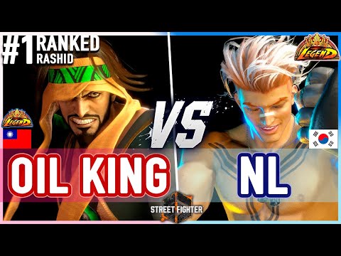 SF6 🔥 Oil King (Rashid) vs NL (Luke) 🔥 Street Fighter 6