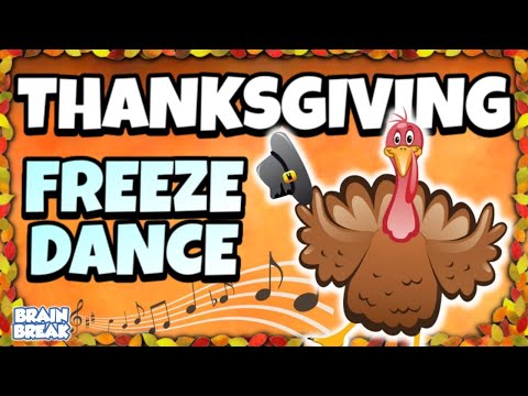 Thanksgiving Freeze Dance | Brain Break | GoNoodle | Just Dance