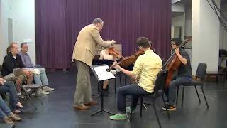 David Holland Masterclass 3 - 2013 Fischoff National Chamber Music Competition