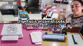 Getting Started with Personalized Stationery: Everything I Bought to Get Started! / PRODUCTION BY...