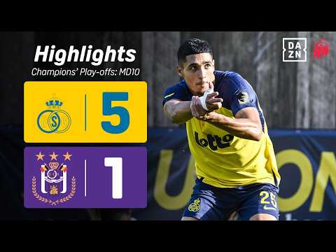 Royale Union Saint-Gilloise Bruxelles 5-1 RSC Royal Sporting Club Anderlecht Bruxelles