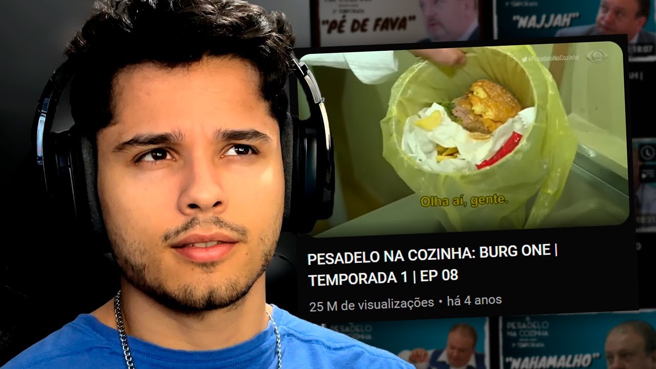 "literalmente" pesadelo na cozinha