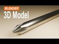 Blender Beginner 3D Modeling Tutorial How To Model A Phillips Screwdriver Tip