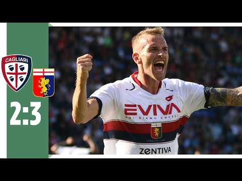 Cagliari Calcio - FC Genua 2:3 / Genua siegt dank Doppelkopf-Tor