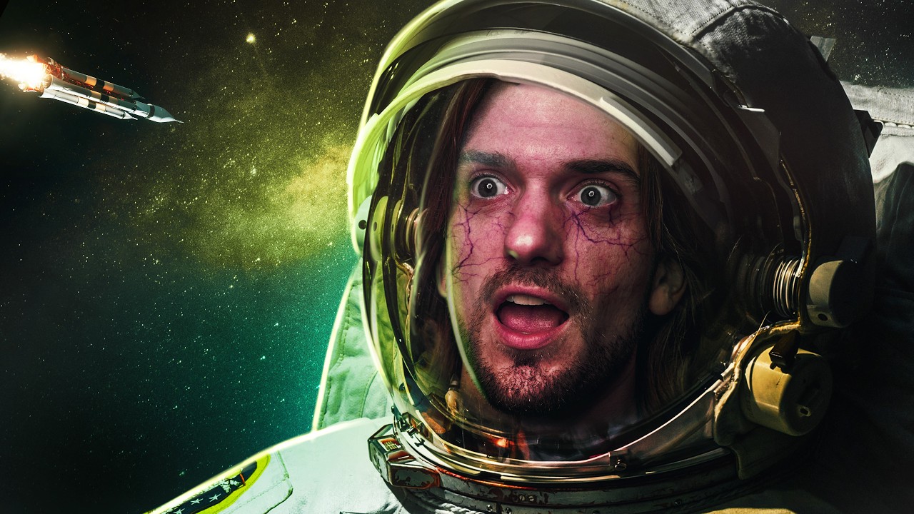 O que acontece se você ABRIR o CAPACETE no ESPAÇO?