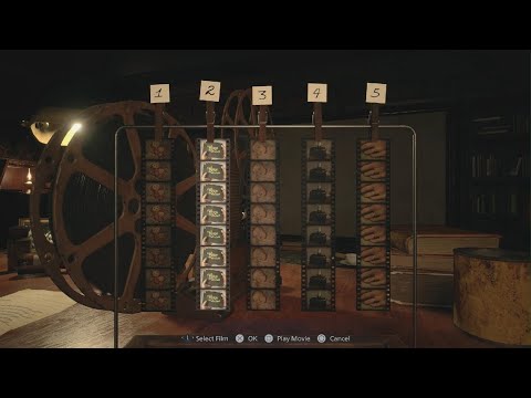 Resident Evil Village Film Puzzle Solution