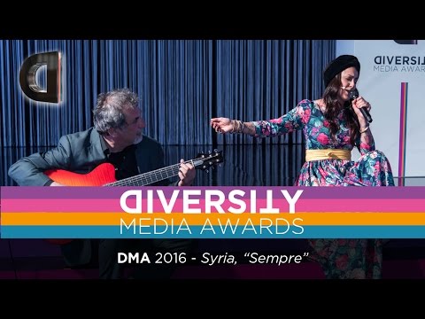 Diversity Media Awards 2016 - L'omaggio di Syria a Gabriella Ferri
