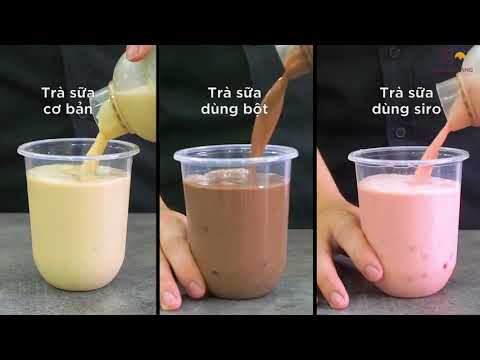 Khóa học pha chế trà sữa cập nhật 2018 - Lạc Đà Vàng