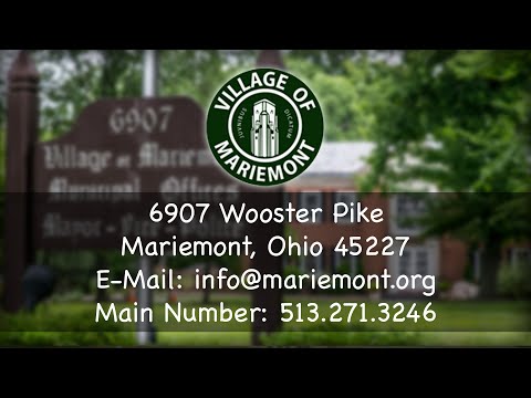 Mariemont Village Council 3/11/24 - YouTube