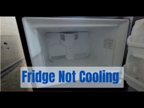 Frigidaire fridge not working not cooling, easy fix. | Josh Cobb