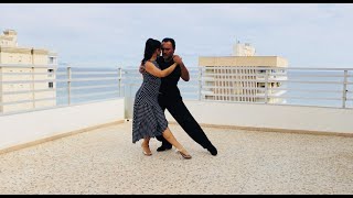 Combination ENROSQUE&GIRO MILONGUERO + circular walk #VALS #TANGO Georgina Vargas Oscar Mandagaran