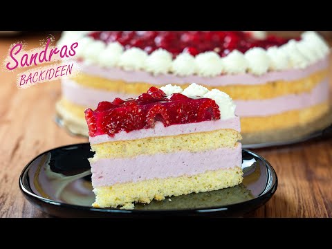 Himbeertorte Muttertagstorte – einfach, fruchtig und frisch