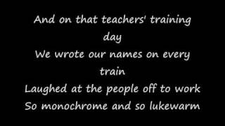 Bloc Party - I still remember [Lyrics]