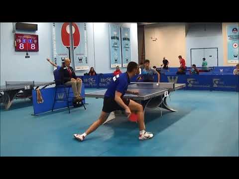 Westchester Table Tennis Center December 2017 Open Singles Semi Final - Jian Li vs Tomislav Pusar