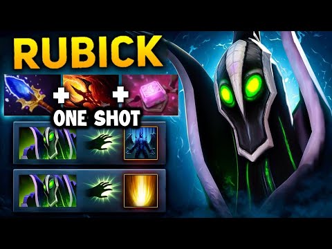 40 Kills Spell Steal Master Rubick 7.39c Patch 🔥🔥🔥Insane Damage One Shot | Dota