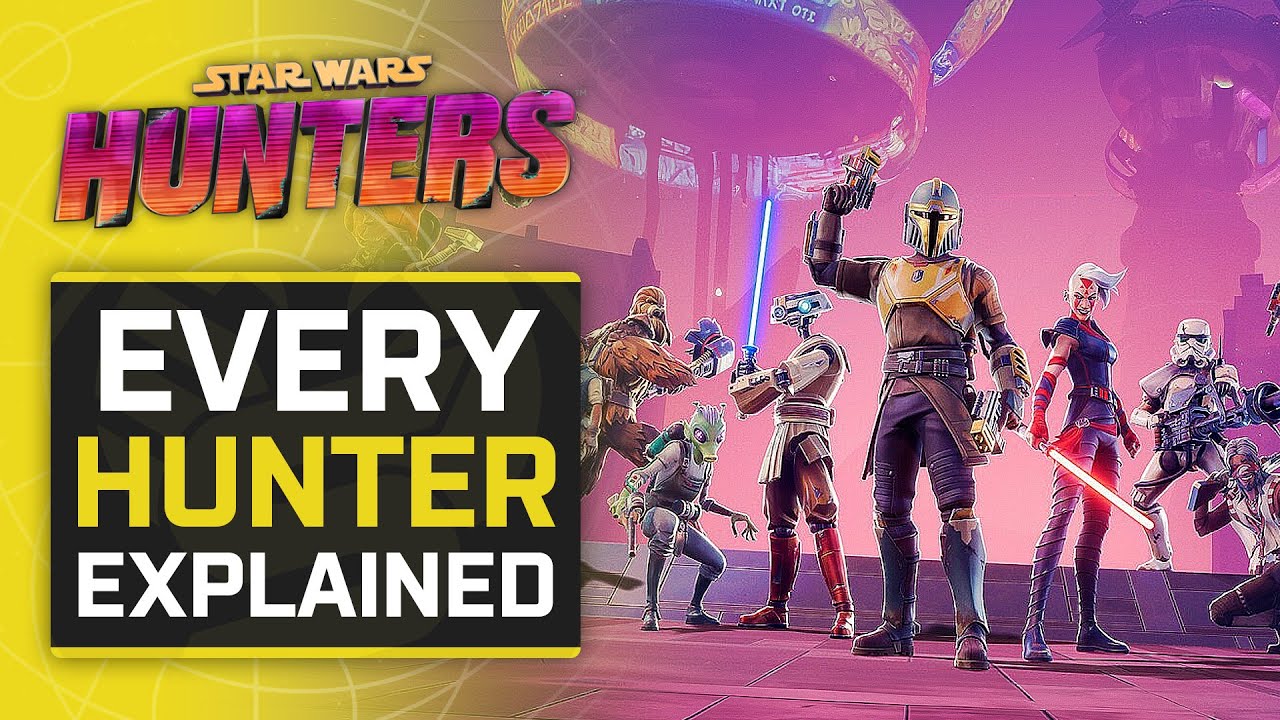 Which Hunter should YOU main in Star Wars: Hunters? (ALL HUNTERS EXPLAINED)