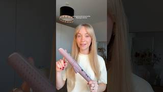 auto wrap curling irons - gimmick or genius? 🤔 #shorts #hairtutorial #curling #hairstylist