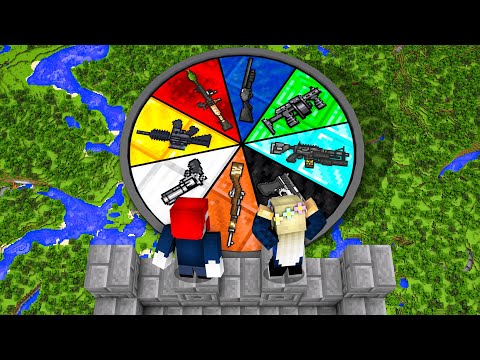 WIR SPRINGEN FÜR OP WAFFEN in Minecraft