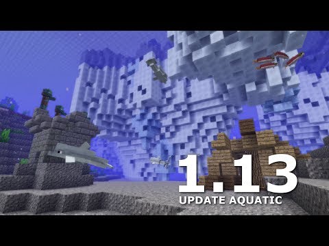 Minecraft 1.13 UPDATE // Everything New in Update Aquatic