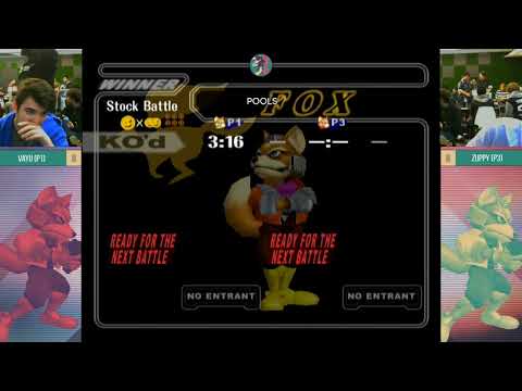 DTF3 - vayu (Fox/Falcon) vs Darcel (Marth) - Pools