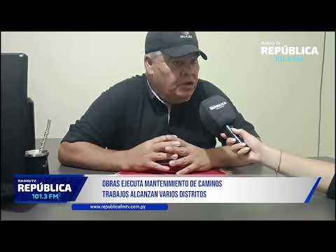 SECRETARÍA DE OBRAS INTENSIFICA TRABAJOS EN CAMINOS Y LIMPIEZA DE CAUCES