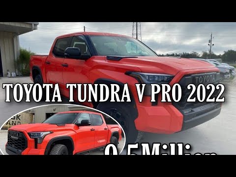 TOYOTA TUNDRA V PRO 2023 9.5MILLION