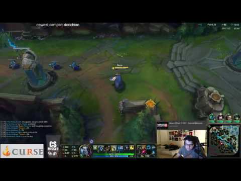 Dyrus as Volibear vs Singed Top   S7 Ranked Gameplay