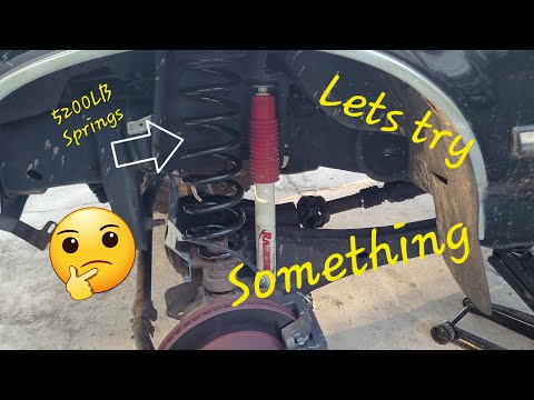 How Easy are Super Duty Front Springs to repalce? #ford #fyp