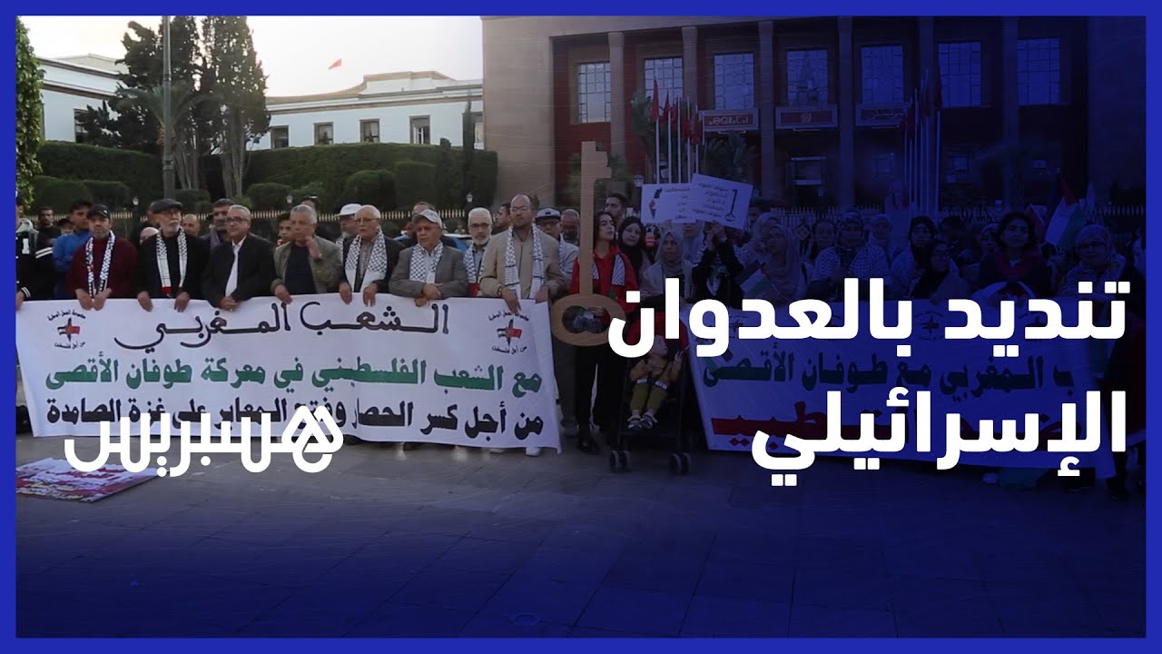 من أمام البرلمان .. وقفة احتجاجية  تنديدا بالعدوان الإسرائيلي على المدنيين في غزة بفلسطين thumbnail