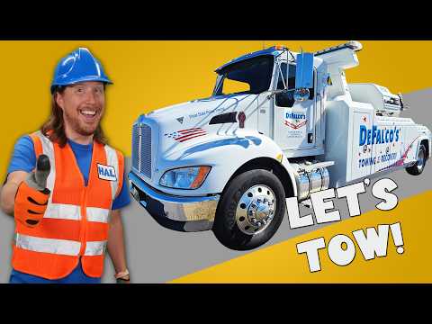 Handyman Hal Tows a School Bus! 🚍 Tow Truck Adventure for Kids - Kingdom Kids Zone, Sing With Me - Handyman Hal - Music for Kids