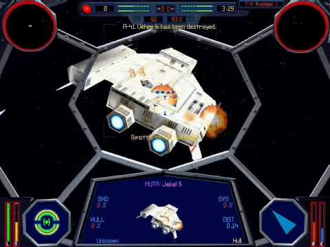 Lets Play X-Wing vs Tie Fighter Imperial Mission 9 - Meet Airam Leader
